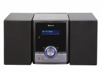 Sistema de Som/Coluna Hi-fi / Home Cinema Denver Sistema Som 2.0 C/ Visor LCD BT/FM/CD/AUX/USB 2x50W