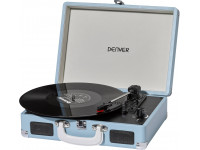 Gira-discos de alta fidelidade Denver  VPL-120 Azul 