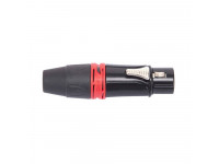 Fichas XLR de 3 polos (macho e fêmea) Die Hard DHFX3PBK