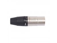 Fichas XLR de 3 polos (macho e fêmea) Die Hard DHMX3PNK