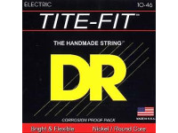 Jogo de cordas .010 DR Strings  Tite-Fit MT-10