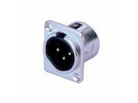 Adaptadores e conversores CSS Painel XLR Macho CA218 