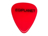 Palhetas para guitarra Egitana Palheta para Viola Egiplanet 1mm Vermelho florescente
