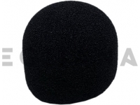 Protecção de vento para microfone SOS protecção de vento microfone Preto 