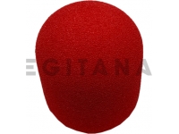 Protecção de vento para microfone SOS protecção de vento microfone Vermelho 