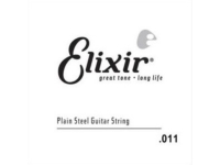 Cordas individuais para guitarra Elixir .011 Single String Plain Steel 