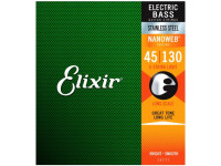 Jogo de cordas .045 para baixo elétrico de 5 cordas Elixir  Elixir 14777 Stainless Steel 5 Light