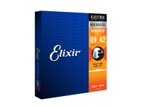 Cordas para guitarra elétrica /Jogo de cordas .009 Elixir Jogo de Cordas 009 Guitarra Elétrica 009-042 Nanoweb