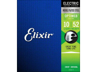 Jogo de cordas .010 Elixir  Optiweb 10/52 