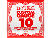Cordas individuais para guitarra elétrica Ernie Ball  010 Single Slinky String