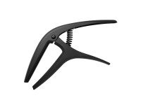 Capo/Transpositor para guitarra elétrica e guitarra acústica Ernie Ball  AXIS DUAL RADIUS Black
