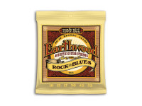 Jogo de cordas .010/Jogo de cordas .010 Ernie Ball  EARTHWOOD BZ. ROCK & BLUES 10-52