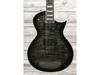 Guitarra elétrica single cut/Guitarras formato Single Cut ESP Eclipse Custom ST Black SB