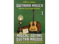 Método para aprendizagem/Livros de guitarra Eurico A. Cebolo Guitarra Mágica 1 