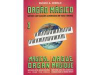 Livros de piano Eurico A. Cebolo Orgão Mágico 1 