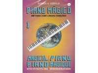 Livros de piano Eurico A. Cebolo Piano Mágico 1 