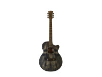 Guitarra eletroacústica/Amplificadores de Guitarra Acústica Faith Nexus Naked Venus Cutaway Black Stain
