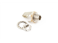 Ficha jack de painel/Outras peças de substituição  Fender   002-1956-049 cromado 