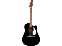 Guitarra Dreadnought/Guitarra Acústica Fender CA STD Redondo CE IPG BLK