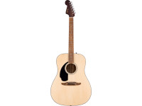 Guitarra Acústica para Esquerdinos/Guitarras acústicas para esquerdinos Fender California Standard Redondo LH Spruce Top Natural