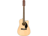 Guitarra Folk de 12 cordas/Guitarras acústicas de 12 cordas Fender CD-60SCE Dreadnought de 12 cordas NAT WN
