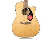 Guitarra Dreadnought/Guitarra Acústica Fender CD-60SCE Nat 