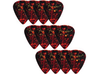 Palhetas/Palhetas para guitarra Fender Classic Celluloid Pick Shell M Pack 12