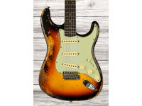 Guitarra Elétrica ST/Guitarras formato ST Fender Custom Shop Limited Edition 61 Stratocaster Super Heavy Relic 3TSB