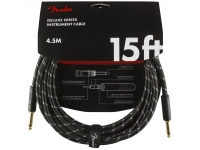 Cabo para Instrumento Fender Deluxe Series Jack 4.5m 