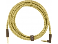 Cabo de instrumento/Cabo para Instrumento Fender Deluxe tweed natural angulado Jack 4,5m 