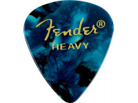 Palhetas/Palhetas para guitarra Fender Ocean Turq Pick Heavy