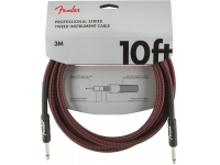 Cabo para Instrumento Fender Professional Series Red Tweed Jack 3m 