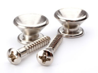 Acessório para correia de guitarra Fender  Pure Vintage Strap Buttons Nickel 