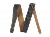 Correia de couro para guitarra / baixo/Correia de couro Fender  Road Worn Strap BK 