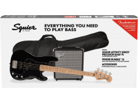 Pack's de Baixo Elétrico Fender Squier Affinity Series Precision Bass PJ Pack MN Black