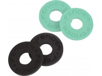 Acessório para correia de guitarra Fender Strap Blocks Black/Surf Green 
