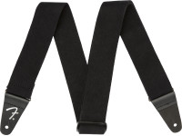 Correia para guitarra ou baixo/Correia de nylon Fender  Supersoft Strap Black