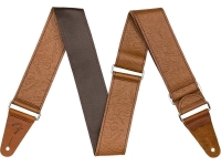 Correia de couro Fender Tooled Leather Guitar Strap 2'' Brown 