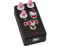  Pedal de efeito /Pedal de distorção Fender  x Hello Kitty Black Fuzz Pedal