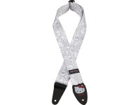  Correia para guitarra / baixo/Correia de nylon Fender  x Hello Kitty White Poly Strap 2