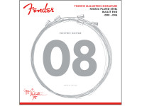Jogo de cordas para Guitarra Elétrica/Jogo de cordas .008  Fender  Yngwie Malmsteen Signature 008-.046 Nickel-Plated Steel