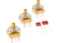 Potenciómetro/Potenciómetro Fender Kit CTS 250K para Controlo de Volume e Tom da Stratocaster