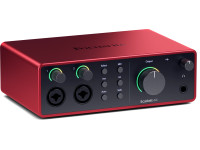 Interface Áudio USB Focusrite  Scarlett 4i4 4th Generation
