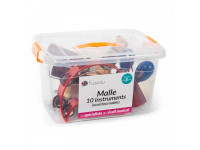 Kit de instrumentos/Instrumento Orff Fuzeau  70964 10 Instrumentos Mala 