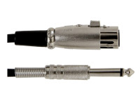 Cabo de microfone/Cabos XLR / Microfone Gewa  Basic Line U/E 10 6 m