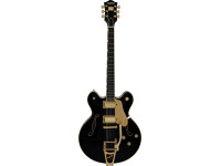  Guitarra elétrica/Guitarras formato Hollowbody Gretsch Pro Broadkaster LX BLK