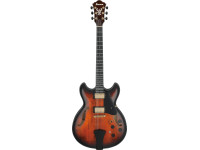  Guitarra elétrica/Guitarras formato Hollowbody Ibanez ASH300-TBC