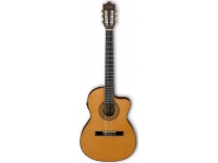 Guitarras clássicas eletrificadas Ibanez GA5TCE-AM 