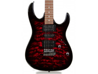 Guitarras formato ST Ibanez GRX70QA-TRB GIO 