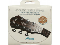 Jogo de cordas .010 Ibanez  IACSP61C Acoustic Steel